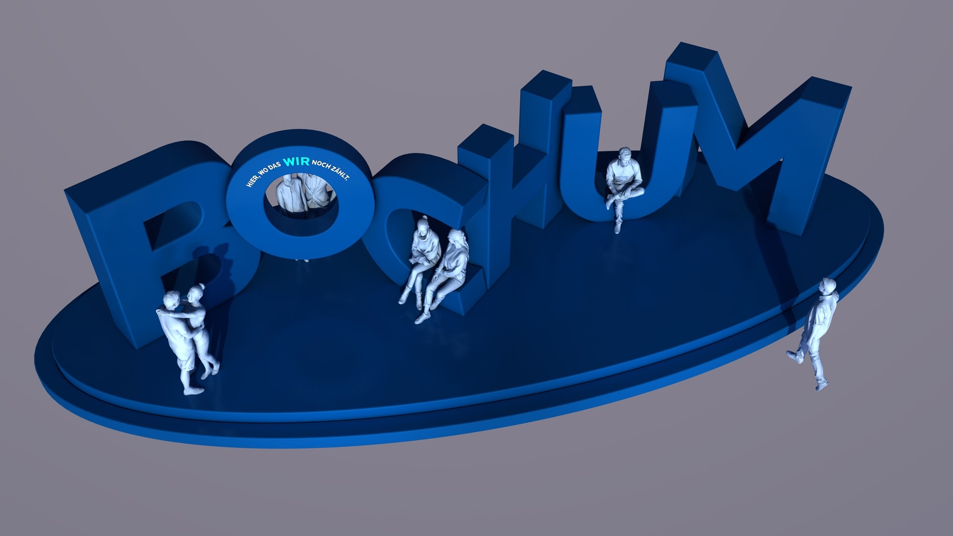 Originalrendering des Bochum-Schriftzugs